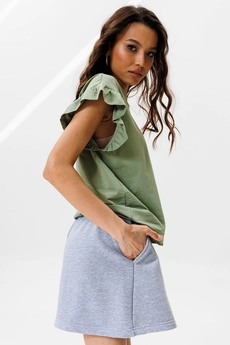 Шорты F2002-50-04 серый меланж GO wear
