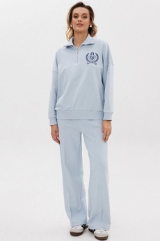 Брюки f2065-29-1413 голубой GO wear