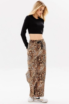 Брюки f2184-60-01 леопардовый GO wear
