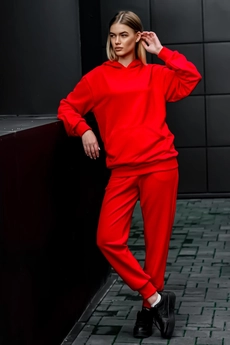 Спортивный костюм 3000 красный GO wear
