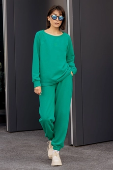 Спортивный костюм 3010-11 зелёный GO wear
