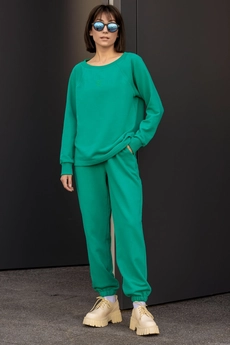 Спортивный костюм 3010-11 зелёный GO wear