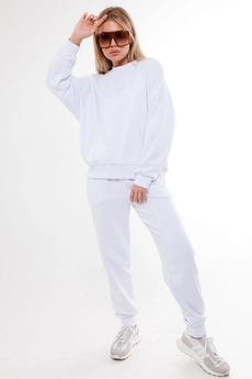 Спортивный костюм f3016-01-01 белый GO wear