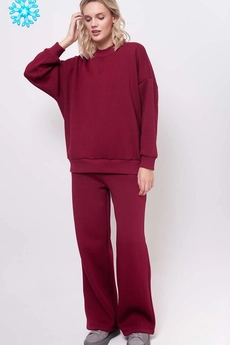 Спортивный костюм f3022-10-12-01 вишня GO wear