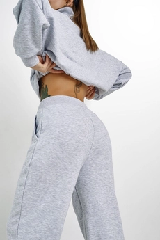 Спортивный костюм f3024-50-04 серый меланж GO wear