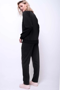 Спортивный костюм f3027-40-02 черный GO wear