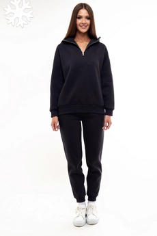 Спортивный костюм f3034-40-02 черный GO wear