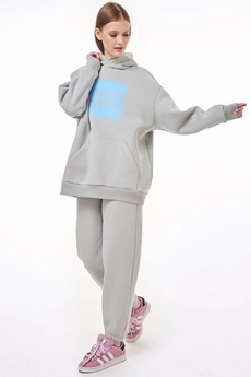 Спортивный костюм f3039p-29-01 пепел GO wear