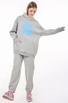 Спортивный костюм f3039p-29-01 пепел GO wear