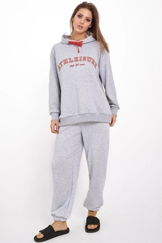 Спортивный костюм f3042-50-04 серый меланж GO wear