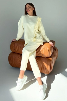 Костюм брючный f3043-02-01 ваниль GO wear