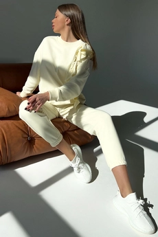 Костюм брючный f3043-02-01 ваниль GO wear