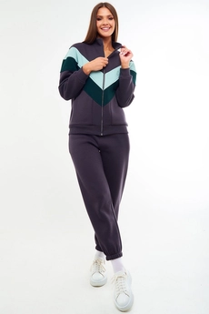 Спортивный костюм f3047-30-03 графит GO wear