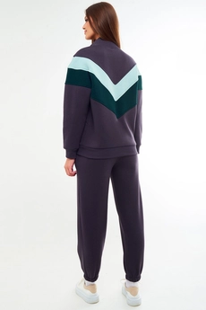 Спортивный костюм f3047-30-03 графит GO wear
