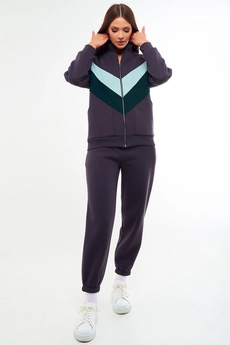 Спортивный костюм f3047-30-03 графит GO wear