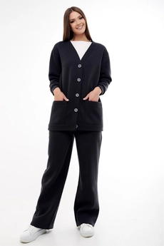 Костюм брючный f3052-40-02 черный GO wear
