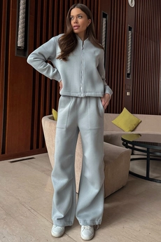 Спортивный костюм f3055-29-01 пепел GO wear