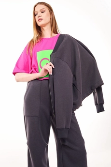 Спортивный костюм f3055-30-03 графит GO wear