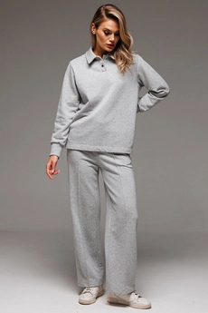 Костюм брючный f3063-50-04 серый меланж GO wear
