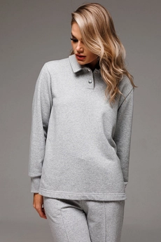 Костюм брючный f3063-50-04 серый меланж GO wear