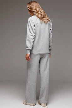 Костюм брючный f3063-50-04 серый меланж GO wear