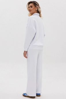 Костюм брючный f3075a-01-01 белый GO wear
