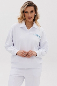 Костюм брючный f3075a-01-01 белый GO wear