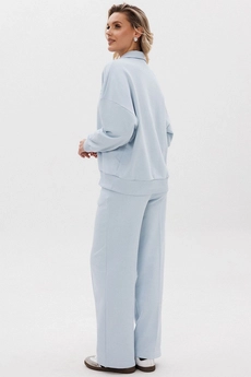 Костюм брючный f3075a-29-1413 голубой GO wear