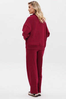 Спортивный костюм f3077-12-01 вишня GO wear
