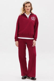 Спортивный костюм f3077-12-01 вишня GO wear