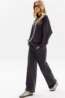 Спортивный костюм F3077-30-03 графит GO wear