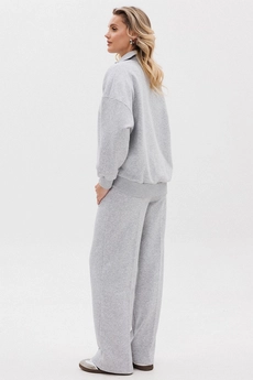 Спортивный костюм f3077-50-04 серый меланж GO wear