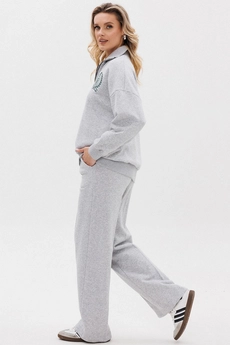 Спортивный костюм f3077-50-04 серый меланж GO wear