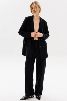 Костюм брючный f3078-40-02 черный GO wear