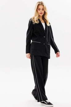 Костюм брючный f3079-40-02 черный GO wear