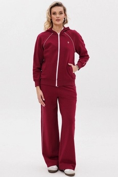 Спортивный костюм f3081-12-01 вишня GO wear