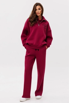 Спортивный костюм f3087-12-01 вишня GO wear