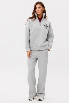 Спортивный костюм f3087-29-01 пепел GO wear