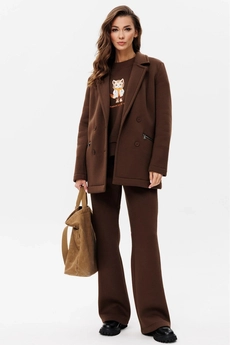 Костюм брючный f3089-23-03 коричневый GO wear