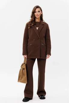 Костюм брючный f3089-23-03 коричневый GO wear