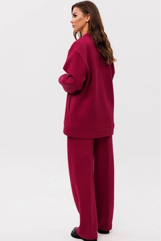 Костюм брючный f3092-12-01 вишня GO wear