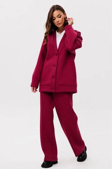 Костюм брючный f3092-12-01 вишня GO wear