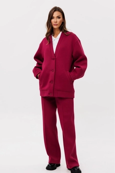 Костюм брючный f3092-12-01 вишня GO wear