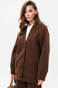 Костюм брючный f3092-23-03 коричневый GO wear