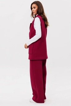 Костюм брючный f3094-12-01 вишня GO wear