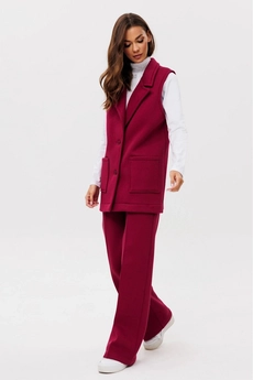 Костюм брючный f3094-12-01 вишня GO wear