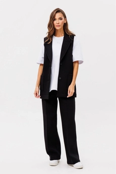 Костюм брючный f3094-40-02 черный GO wear
