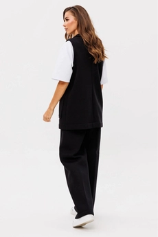 Костюм брючный f3094-40-02 черный GO wear