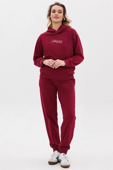 Спортивный костюм f3100а-12-01 вишня GO wear