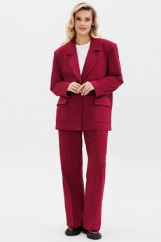 Костюм брючный f3105-12-01 вишня GO wear